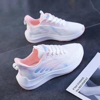 Fashion 2024 Casual Women's Tennis Sports Shoes Fashionable Versatile Women Breathable Brand-name Running Shoes for  Women Sneakers 35 rožinė