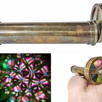 Individualus įvairiaspalvis žalvarinis ratų kaleidoskopas, individualizuota dovana tėčiams, vyrams, moterims, vaikams, vestuvių metinėms, kalėdinis dekoras