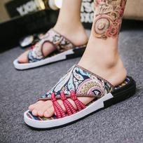 Madingi Sandalai Vyriškos Paplūdimio Šlepetės Vyrams Eva Drobė Aukštos Kokybės Batai Madingi Pigūs Išpardavimas Elegantiški Dizainerio Prabangūs Maža Kaina Pvc 44 beige