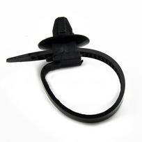 Cable Cable Ties Hose Clamp Zip Strap Black 80mm*5mm Accessories Nylon