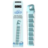 Bar Ice Cube Molds Easy Push and Pop Out Reusable Ice Mold Tray Vertical Ice Cube Tray Ideal for Sports and Water Bottles mėlyna