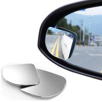 2pcs/lot Adjustable Glass Convex Car Motorcycle Blind Spot Mirror for Parking Rear View Mirror Rain Shade 2pcs/set
