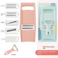 Vegetable Chopper Long Fruit Graters Stainless Steel Blade Multi-functional Home Cooking Tools Potato Crusher Shredding Board