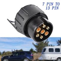 Naujas kištukinis vilkimo kablys priekabai 12V DC 1 vnt. gray