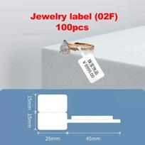 NiiMBOT B21 B3S B1 Round Label Printing Sticker Self-adhesive Thermal Waterproof Digital Number Cake Sealing Sticker Paper white