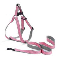 Dog Harness Leash Tear Resistant Escape-proof Anti-lost Small Medium Pet Dog Puppy Vest Harness mėlyna