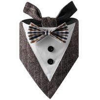 Soft Comfortable Eye-catching Bowknot Pet Dog Suit Triangle Scarf Pet Supplies kava