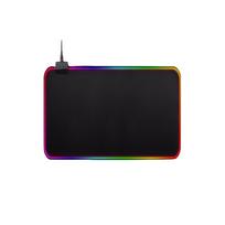 LED Light Mousepad Glowing Gaming Mouse Pad Anti-Slip Rubber Base Computer Keyboard Mousepad 11 Light Modes for Gamer Esports