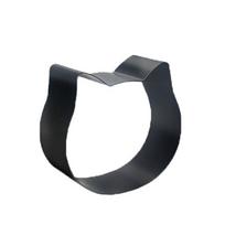 50/100/135mm Cat-shaped Cake Mold Aluminized Iron Bread Pan Nonstick & Quick Release Loaf Bakeware For Oven Baking black