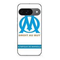 Case - MANIACASE - Google Pixel 9 - OM Olympique de Marseille Logo - Silicone - Soft juoda
