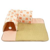 New Summer L-shaped Cat Cave Dog Sleeping Mat Double Opening Cat Tunnel Mat Closed Cat Nest Play and Sleep All In One S50 * 50 * 19