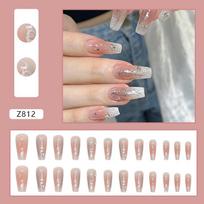 Long Ballet Butterfly Diamond Fairy Gentle Nail Art European And American Style Fashion Wear Nail Products