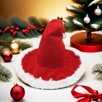 Christmas Witch Hat Party Favor Stage Performance Carnival Wide Brim Pointed
