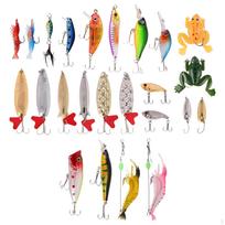Xmas Advent Calendar, Fishing Set, Tackle Box, Acrylic Tools 24 Days gray