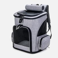 Cat Carrier Backpack, Expandable Pet Carrier Bag, Breathable Mesh Foldable Backpacks for Puppy and Rabbits, Cat Backpack for Hik