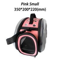 Pet Shoulder Bag Cat Carrier Outdoor Travel Breathable Handbag Puppy & Kitten Capsule Transparent Portable Shoulder Strap Bag gray
