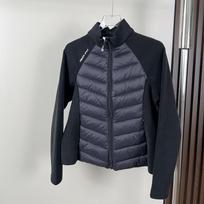Light Down Jacket Women's Splicing Stand-up Collar Outdoor Sports Yoga Suit Short Jacket M