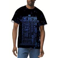 Plus Size The Doctor Vibrant Graphic Print T-shirt - Short Sleeve, Cool and Breathable, Comfortable Fit - Mens Fashion Clothing for Everyday Wear XL karališkos mėlynos spalvos