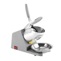 220V Dual Blades Electric Shaved Ice Machine Electric Ice Shaver Snow Cone Maker Machine Silver for Home and Commercial Use us pilka
