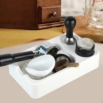 Espresso atmušimo dėžė ir tampinavimo stotelė, Daugiafunkcinė, Tvirtas, Espresso organizatorius skirtas beige