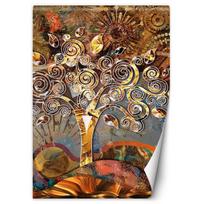 Wallpaper The tree of love - g. Klimt reproduction 100x140 auksinė