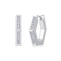 S925 Silver Mood Earrings Moissanite Earrings Ear Jewelry