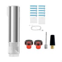 Vacuum Sealer Air Machine Cordless Food Preservation Fresh Multi Purpose Packer gray