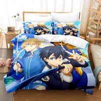 3D Sword God Domain Bedding Sets Duvet Cover Sets With Pillowcase Twin Full Queen King Bedclothes Bed Linen EU Single 135x200cm