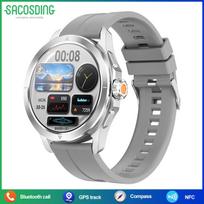 SACOSDING naujas NFC išmanusis laikrodis vyriškas AMOLED lauko sportinis GPS kompasas širdies ritmui atsparus vandeniui Bluetooth skambučių išmanieji laikrodžiai, skirti Xiaomi
