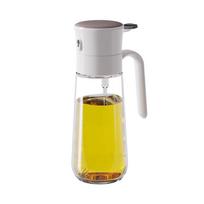 Anmai Glass Oil Spray Bottle Atomizing Cooking Oil Dispensers Olive Oil Sprayer Mister for Air Fryer Salad Baking BBQ Camping gray