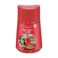 Orika Red Chilli Flakes 50g | Ideal Seasoning for Pizza, Pasta and Garlic Bread | Moisture Resistant Sprinkler Jar | No Artificial Flavours