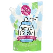 Dapple Baby, Indų ir indų ploviklio papildymas, be kvapų, 33,8 fl oz (1 L) white