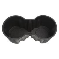 Console Insert Double Hole Holder Center Console Organizer Anti-Slip Insert Storage Box for Tesla Model 3 Y 2021 Car Accessories CHINA black