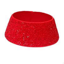 Christmas Tree Skirt ,Christmas Decoration Apron ,Luxury ,Surround Base Ornaments for raudona