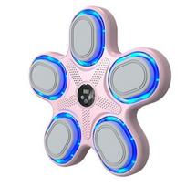 Children's Smart Music Boxing Training Wall MBT11 stand-alone rožinė