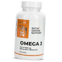 Omega 3 kapsulėse, Omega 3 Extra 1000, Progress Nutrition 60 minkštųjų kapsulių (67461003) 60softgels