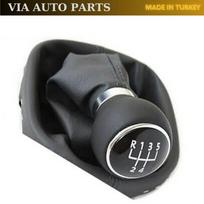 5 pavarų perjungimo rankenėlė ir apsauginis dangtelis Vw Caddy Mk3 Touran 2004-2009 m. Oem 1T0711113R 2K0711113