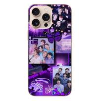Coque - BTS - Iphone 16 Pro Max - Violet - Souple - Concept violetinė