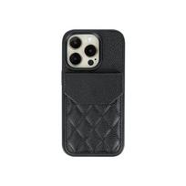 Wallet Phone Case for Apple iPhone - Leather Silicone Shockproof Card Holder Wallet Stand Phone Cover for iPhone 12/13/14/15/16/Pro/Pro Max/Plus 13 juoda