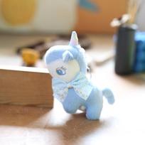 Cute Unicorn Pendant Plush Toy Doll Pony Bag Hanging Keychain Rag Doll Doll 13cm