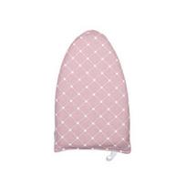 1Pc Garment Steamer Ironing Glove Mitt with Hanging Loop Thickened Anti Steam Heat Resistant Mini Handheld Clothes Steaming Ironing Pad Board AVE A rožinė