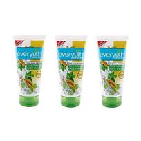 Everyuth Naturals Veido prausiklis nuo spuogų ir dėmių su baziliku ir ciberžole, 50g, 3 vnt. pakuotė blue