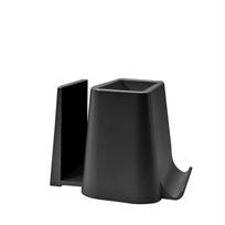 Pen Holder Mobile Phone Tablet Stand Desktop Stationery Storage Bracket for Home Office black