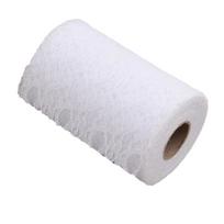 Lace Net Fabric Tulle Tutu Wedding Venue Chair Tie Sash Floral Table Roll balta