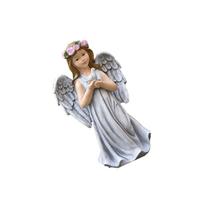 Enchanting Garden Fairy Figurine Shelf Lawn Statues Yard Sculpture Decor Flower Angel type d