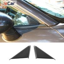 JeCar ABS priekinio lango stiklo trikampio plokštės apdailos dangtelio apdaila, skirta Dodge Challenger 2009 iki automobilio išorės Carbon fiber