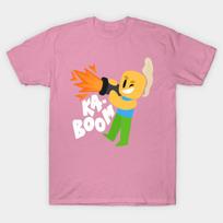 Moteriški marškinėliai „Kaboom Roblox“ įkvėpti animaciniai blokuoti personažai „N Harajuku Print Kawaii“ marškinėliai trumpomis rankovėmis, trumpomis rankovėmis, moteriški marškinėliai. S rožinė