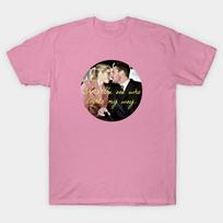 T Shirt Women Olicity Shes The One Who Lights My Way Harajuku Print Kawaii Tshirt Summer Short Sleeve Female T-Shirt Top Tee S rožinė
