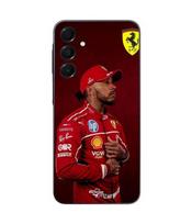 Phone Case - Ferrari - Lewis Hamilton - Silicone - Black - Soft juoda