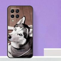 Animal Husky puppy For Samsung Galaxy M13 M33 M53 M12 M32 M52 M14 M34 M54 M20 M51 M21 M30s M31s M15 M55 Case Samsung M20